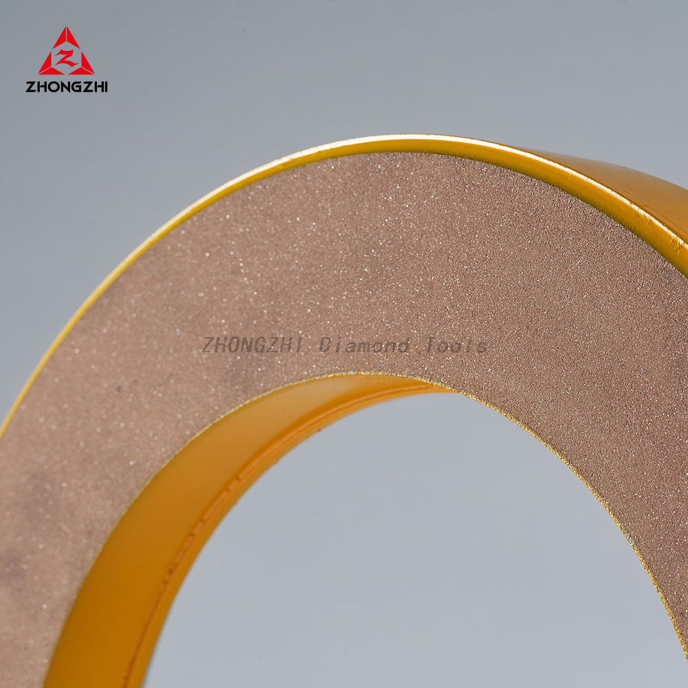 Diamond Tools 300mm Resin-Bond Wet Diamond Squaring Wheel for Ceramic Polishing