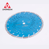 14 Inch Diamond Concrete Saw Blade 14 in Masonry Blade Dry or Wet Broadened Cutter Head,for Cutting Stone Brick Concrete Marble Building Materials