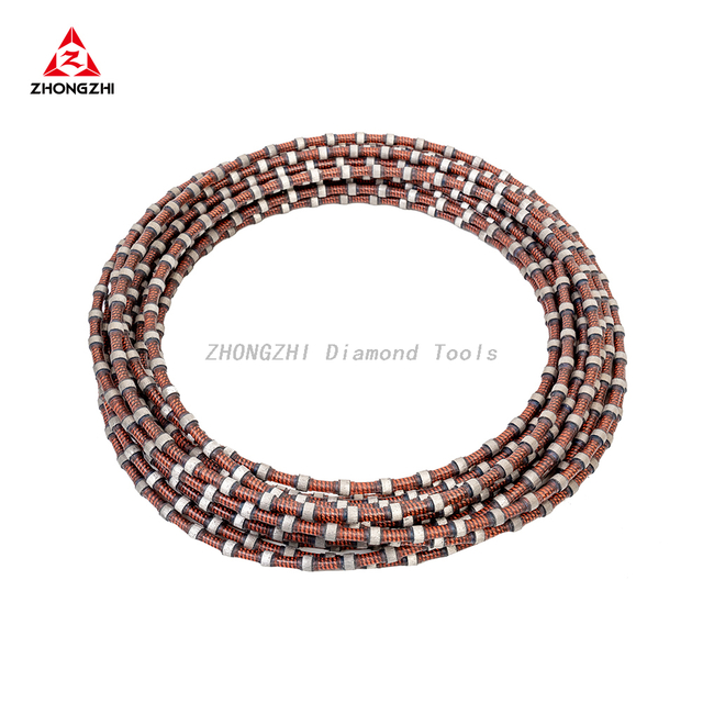 Diamond Tools Wire Saw for Marble Block Squaring and Stone Slab cutting