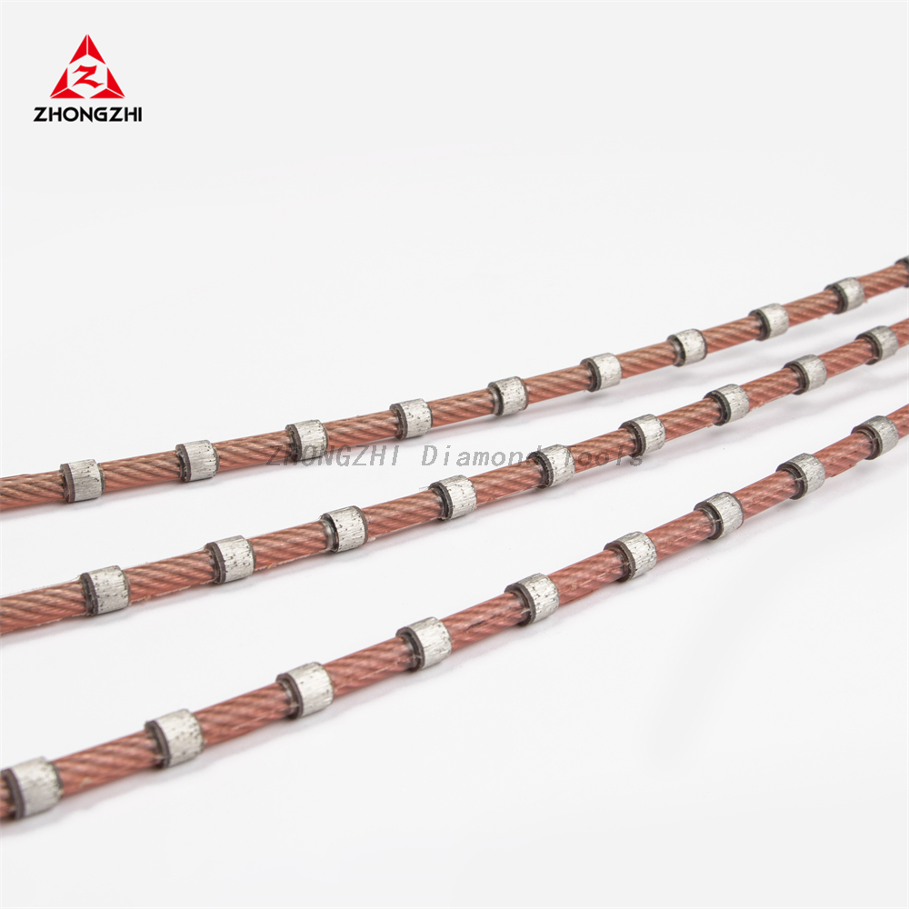 Diamond Tools Wire Saw for Marble Block Squaring and Stone Slab cutting