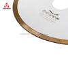 Diamond Saw Blades For Ceramic Porcelain Cutting Continuous Rim With J(fishhook) slot