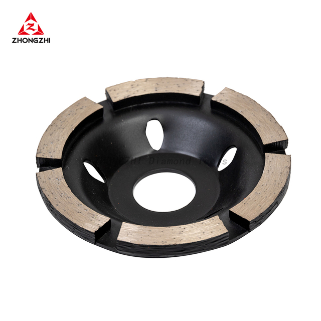 Diamond Grinding Wheels for Concrete or Masonry, 18 Turbo Segments, 30/40 Grit, Medium Bond