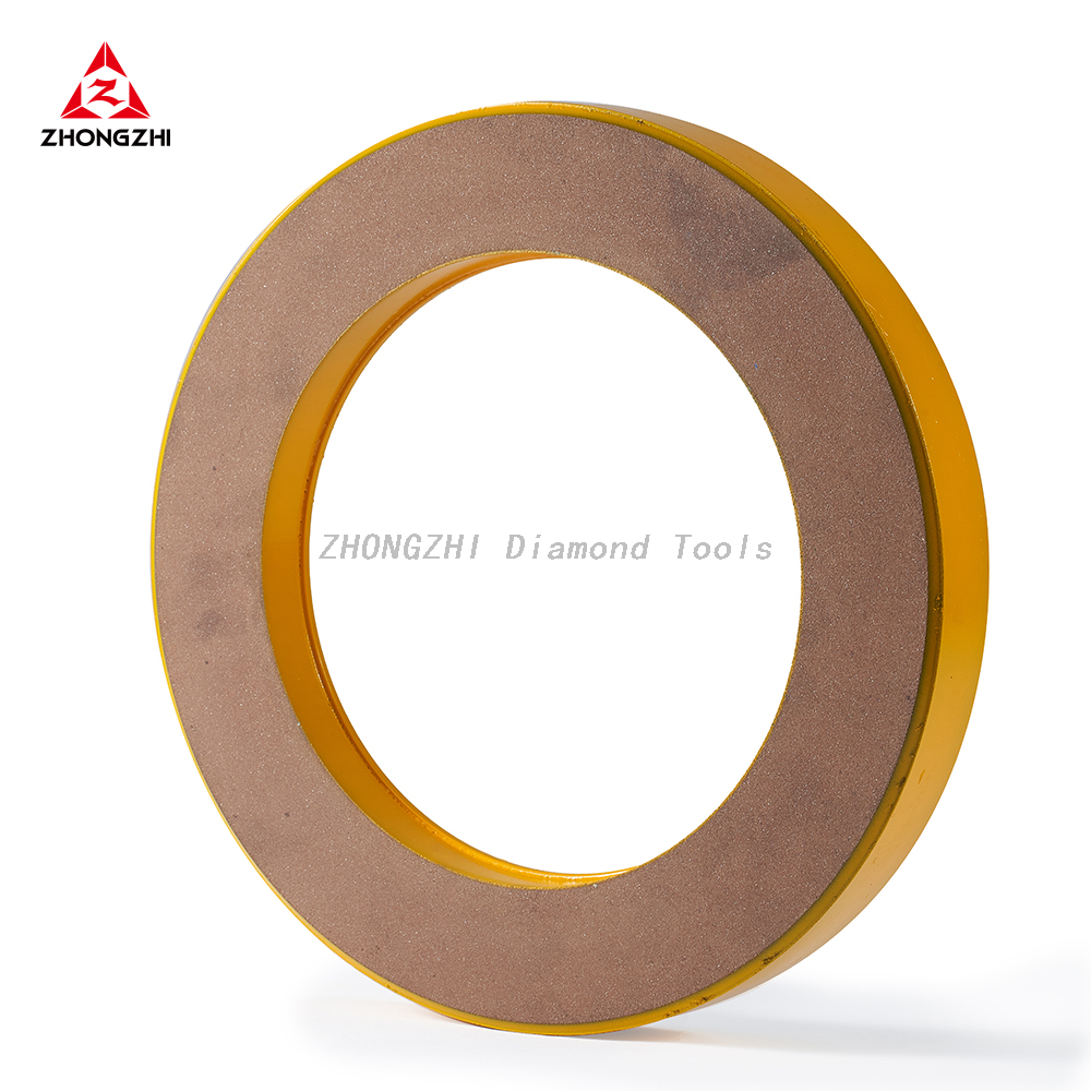 Diamond Tools 300mm Resin-Bond Wet Diamond Squaring Wheel for Ceramic Polishing