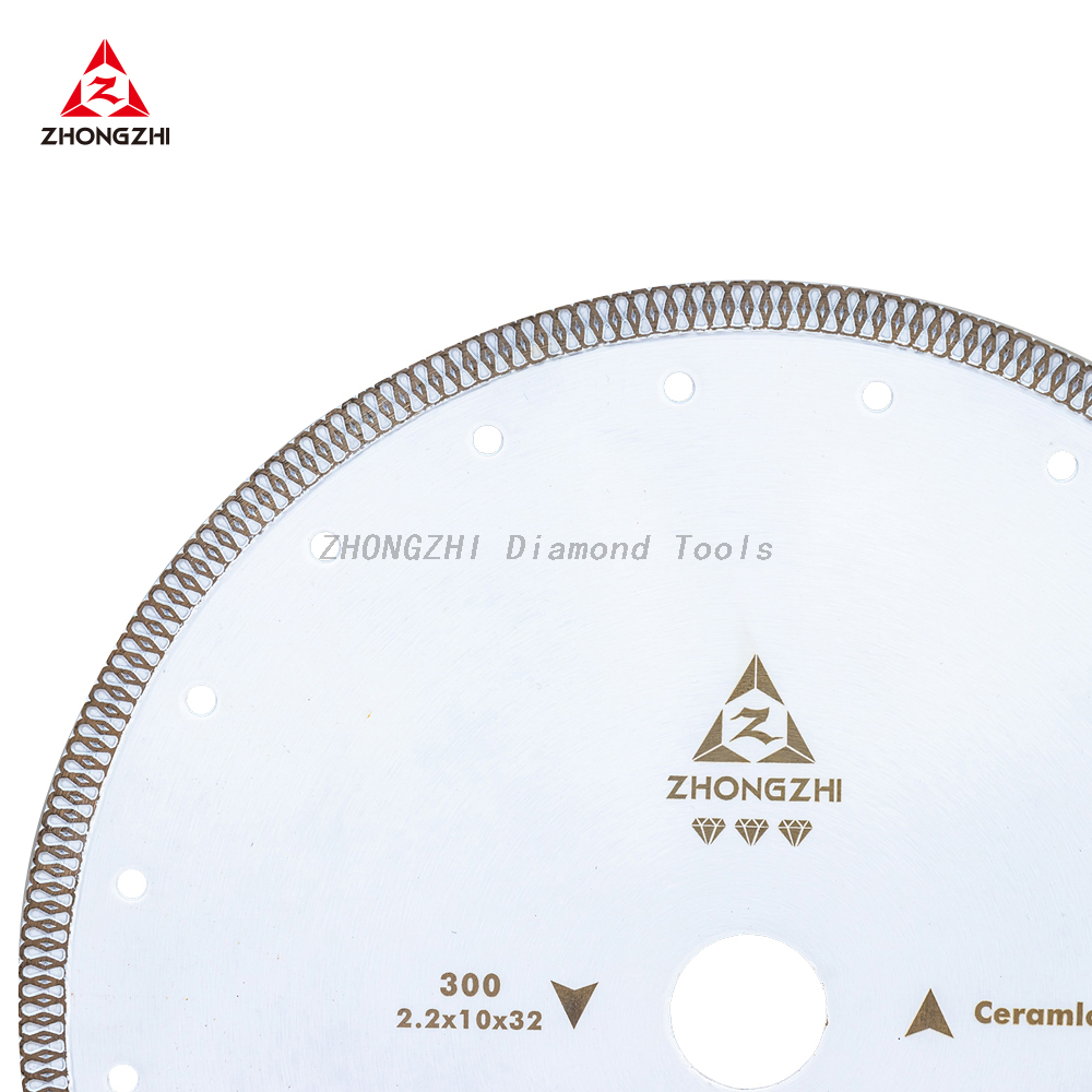  Diamond Saw Blades for Ceramic Porcelain Cutting - Continuous Fish Scale Rim