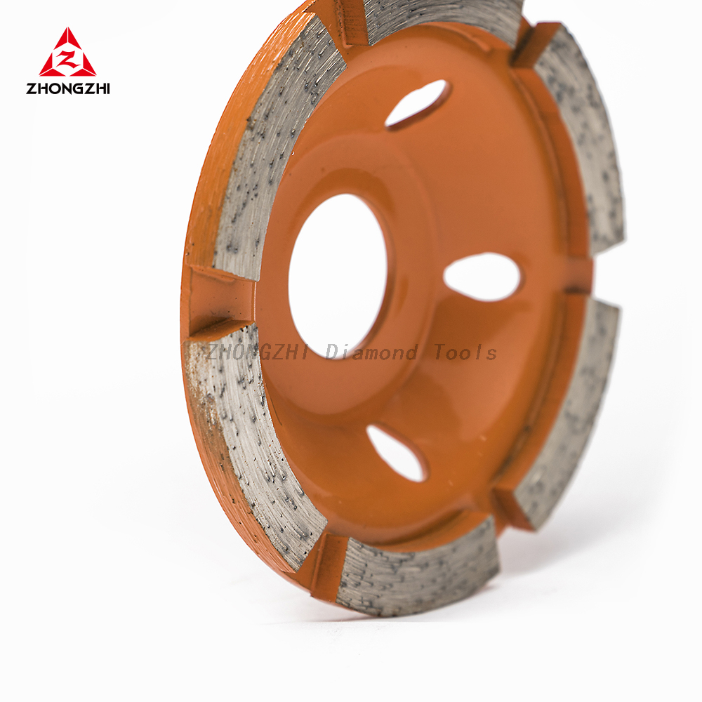 Diamond Grinding Wheels for Concrete or Masonry, 18 Turbo Segments, 30/40 Grit, Medium Bond