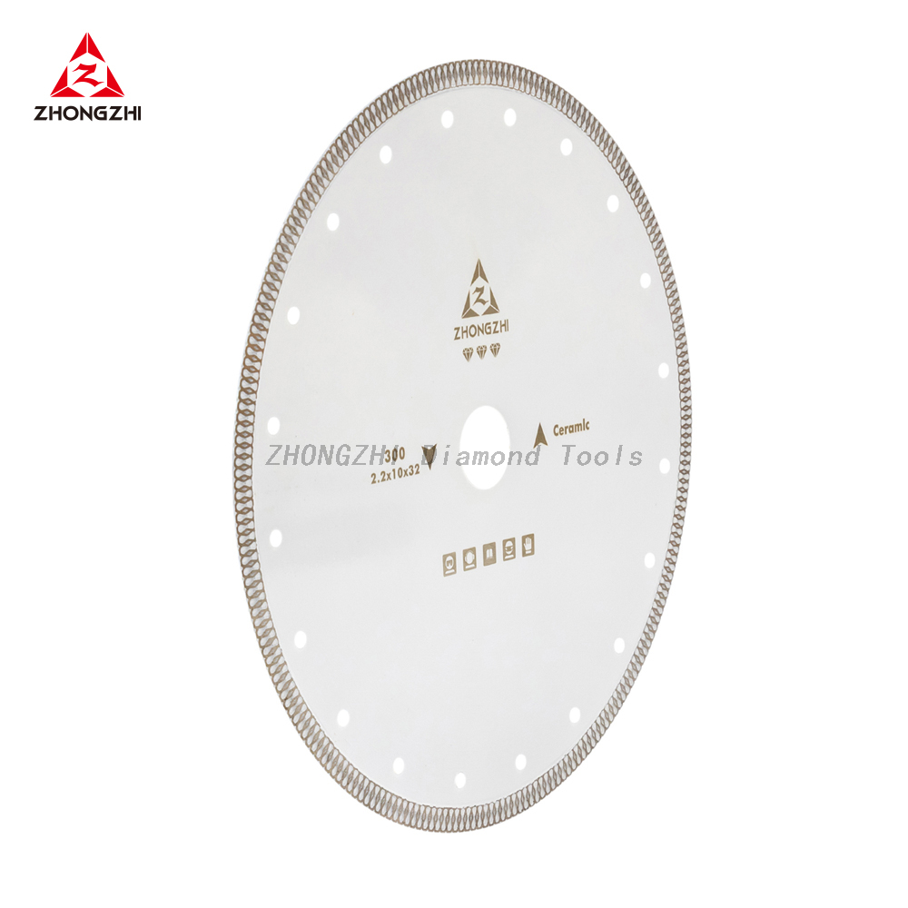  Diamond Saw Blades for Ceramic Porcelain Cutting - Continuous Fish Scale Rim
