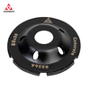 Diamond Grinding Wheels for Concrete or Masonry, 18 Turbo Segments, 30/40 Grit, Medium Bond