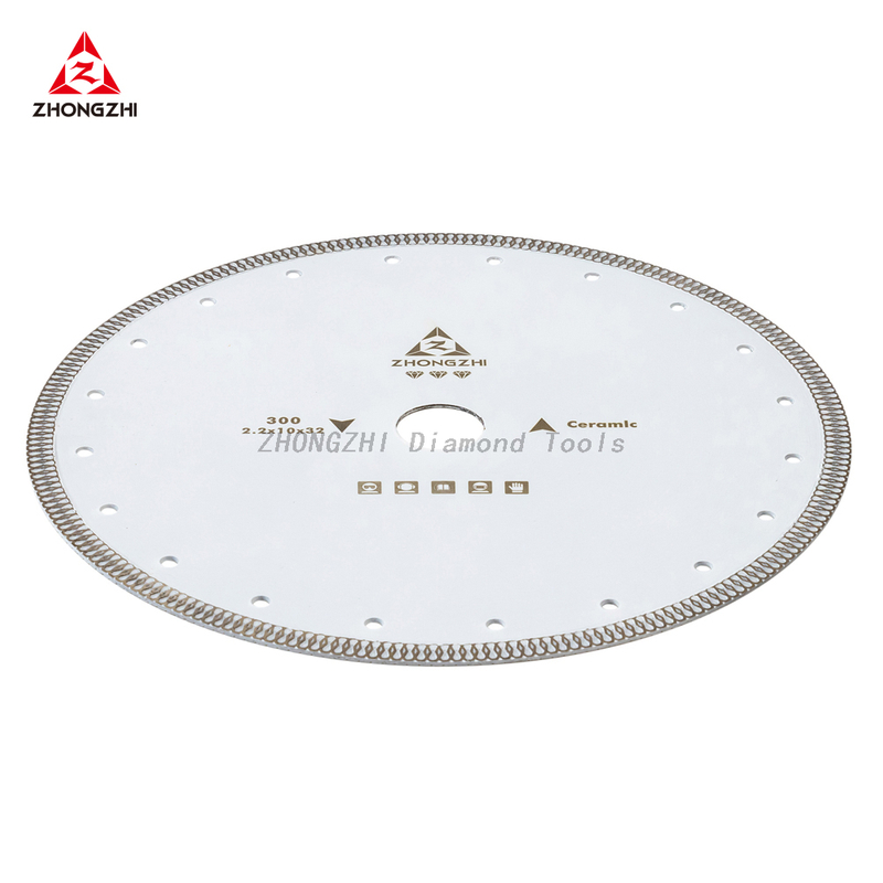  Diamond Saw Blades for Ceramic Porcelain Cutting - Continuous Fish Scale Rim