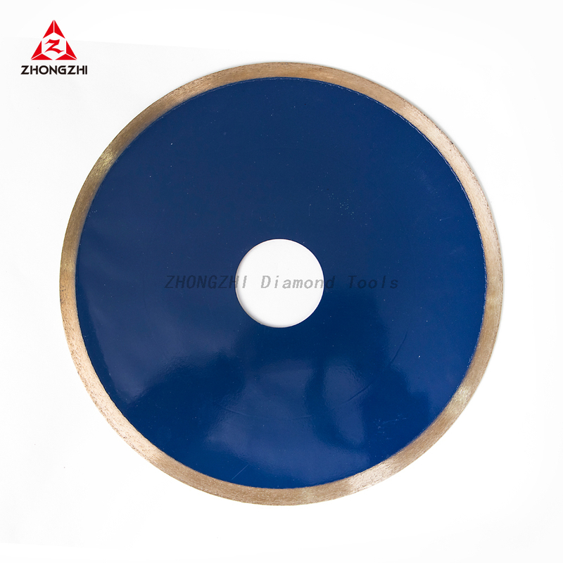 Diamond Saw Blades For Ceramic Porcelain Cutting Continuous Rim With J(fishhook) slot