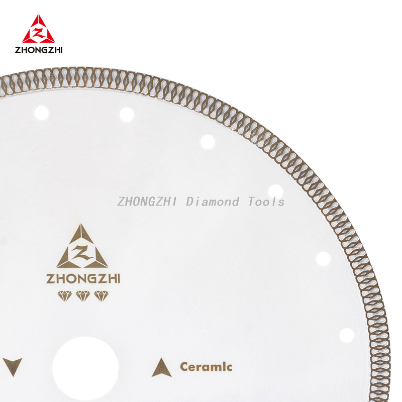  Diamond Saw Blades for Ceramic Porcelain Cutting - Continuous Fish Scale Rim