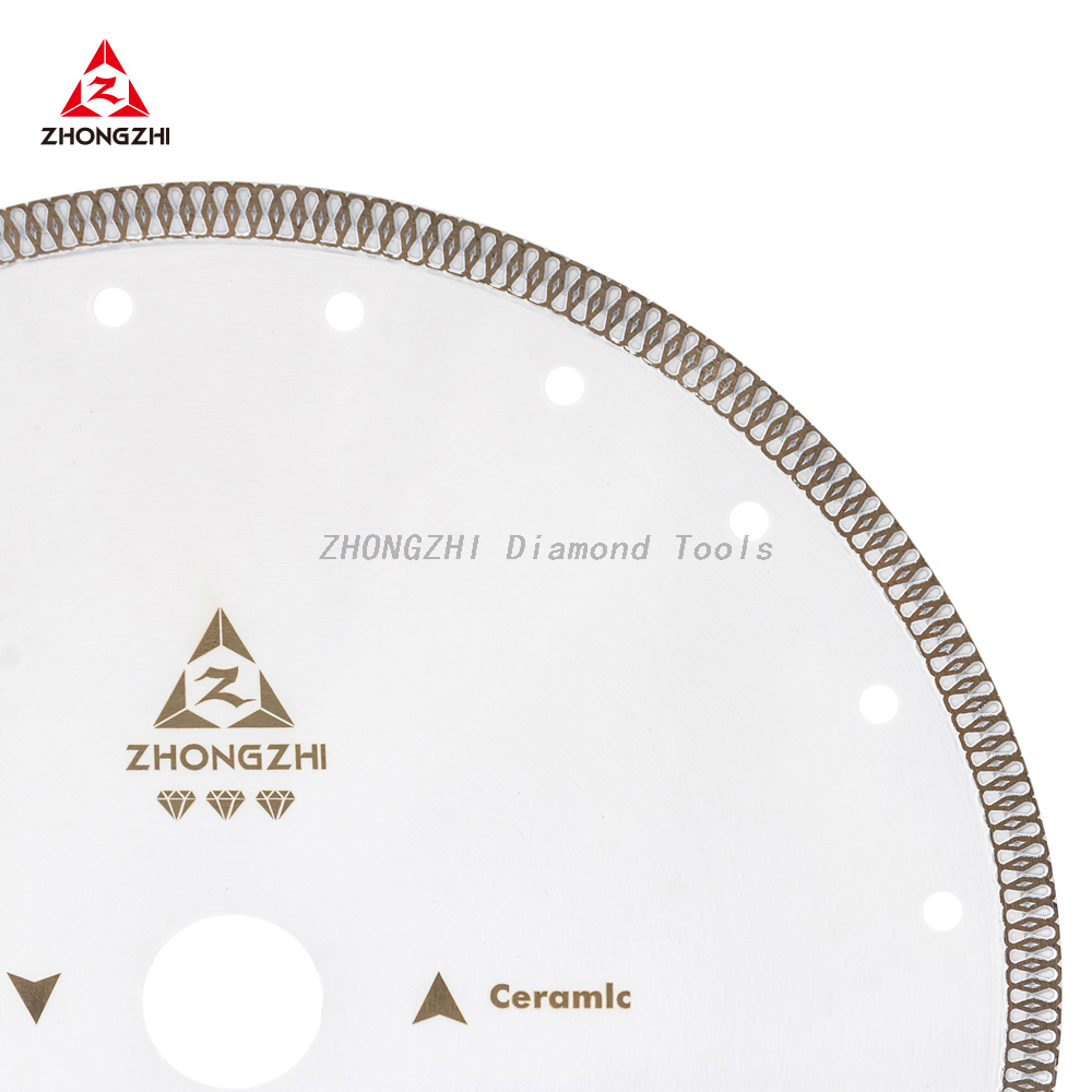  Diamond Saw Blades for Ceramic Porcelain Cutting - Continuous Fish Scale Rim