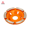 Diamond Grinding Wheels for Concrete or Masonry, 18 Turbo Segments, 30/40 Grit, Medium Bond