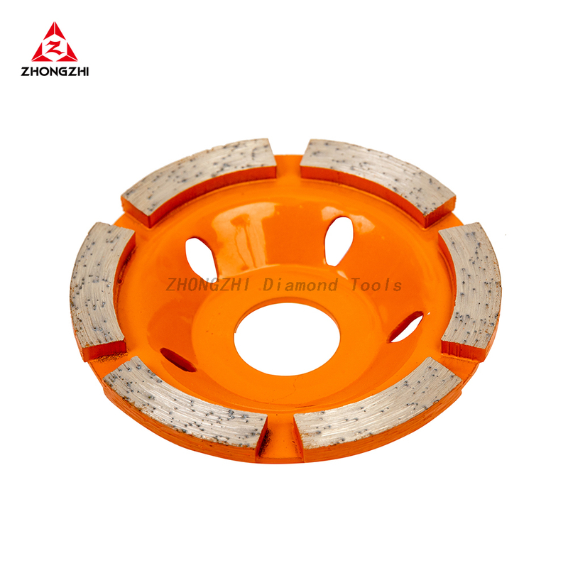 Diamond Grinding Wheels for Concrete or Masonry, 18 Turbo Segments, 30/40 Grit, Medium Bond
