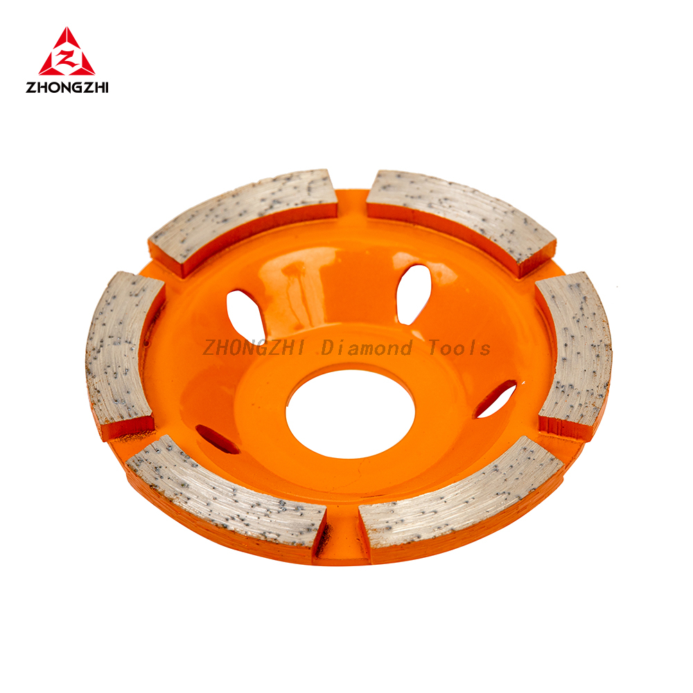 Diamond Grinding Wheels for Concrete or Masonry, 18 Turbo Segments, 30/40 Grit, Medium Bond