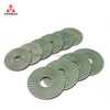 5 Inch Diamond Polishing Pads with 1Pcs 5 Inch Backer Pad, 6Pcs 50-800 Grit Polishing Pad Kit Fit for Drill, Grinder, Polisher