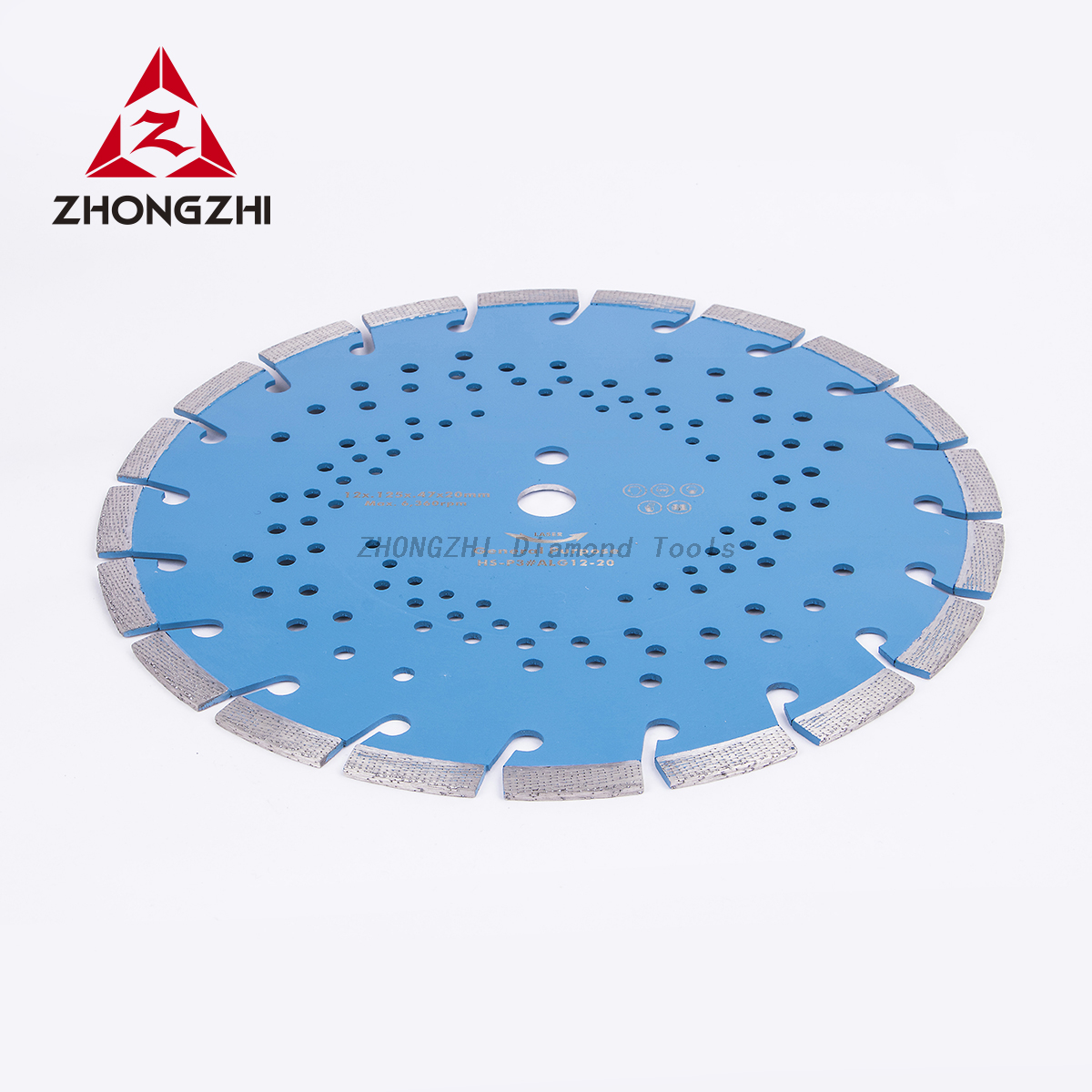 14 Inch Diamond Concrete Saw Blade 14 in Masonry Blade Dry or Wet Broadened Cutter Head,for Cutting Stone Brick Concrete Marble Building Materials