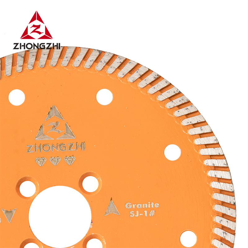 6 Inch Turbo DIamond Dry Cutting Saw Blade for Granite