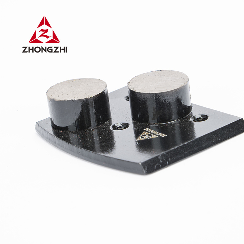 Double Segments Diamond Grinding Block for Concrete Polishing
