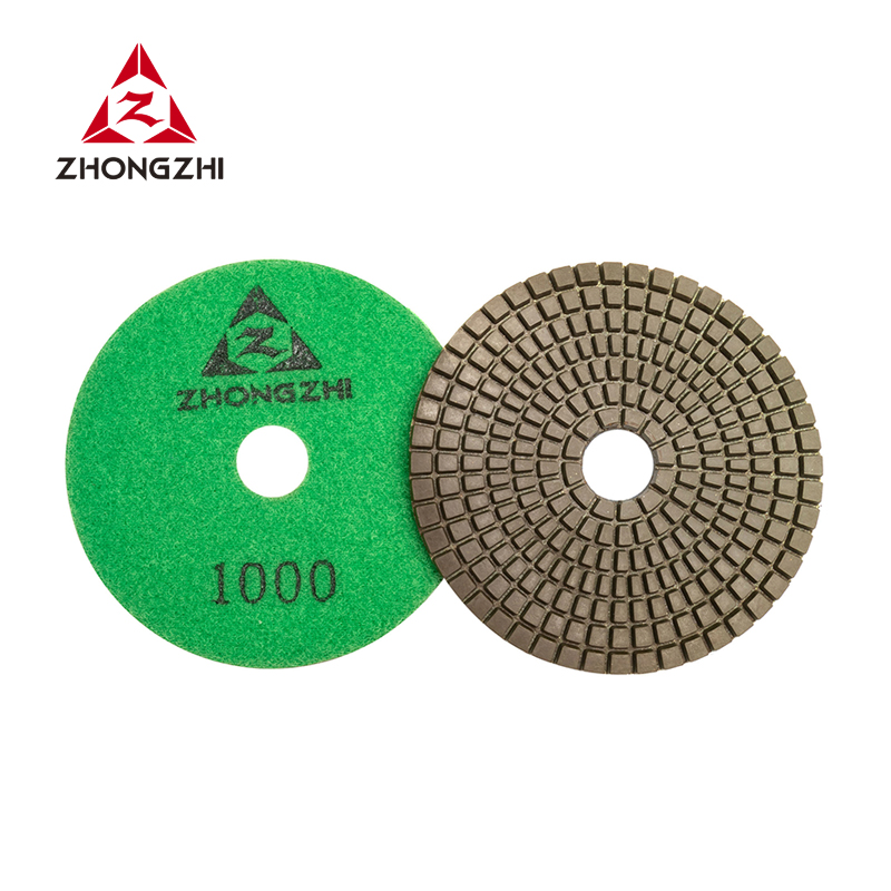 Sanding Disc Flexible Grinding Disc Resin Bond Dry Diamond Polishing Pad for Granite Marble Stone Quartz