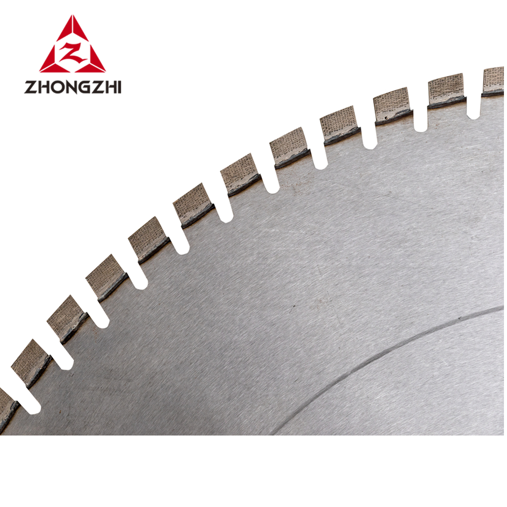 Wall Diamond Saw Blade with Array Patterned Segments for Reinforce Concrete Cutting