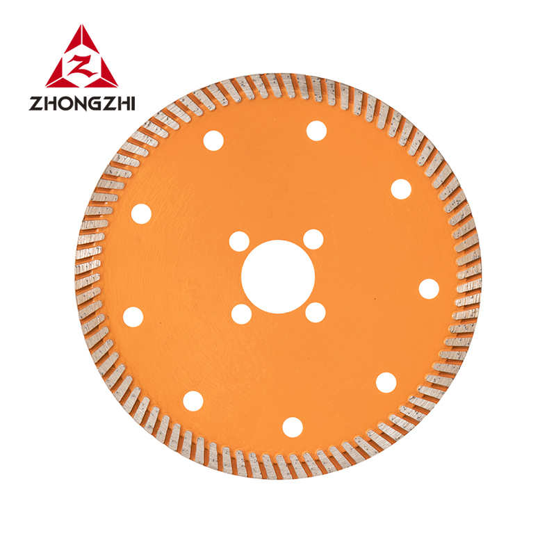 6 Inch Turbo DIamond Dry Cutting Saw Blade for Granite