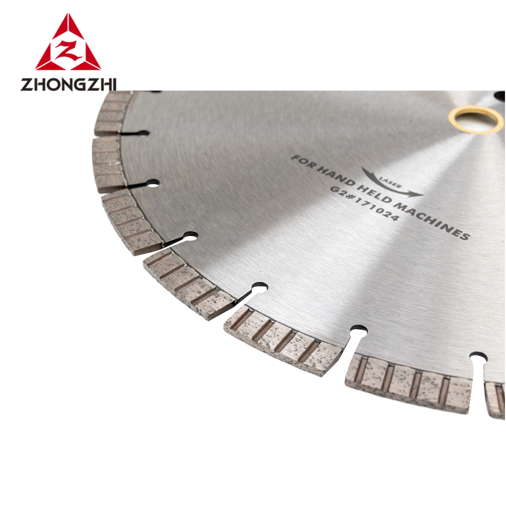 14inch Laser Welding Saw Blade with Straight Groove Segment 