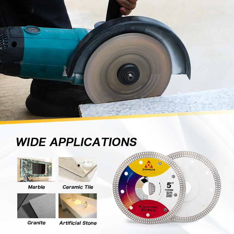  125mm Diamond Blade, Super Thin Diamond Saw Blades for Angle Grinder