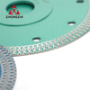 105mm-230mm Hot Press Super Thin Diamond Network Wave Saw Blade Tile Cutter For Cutting Creamic