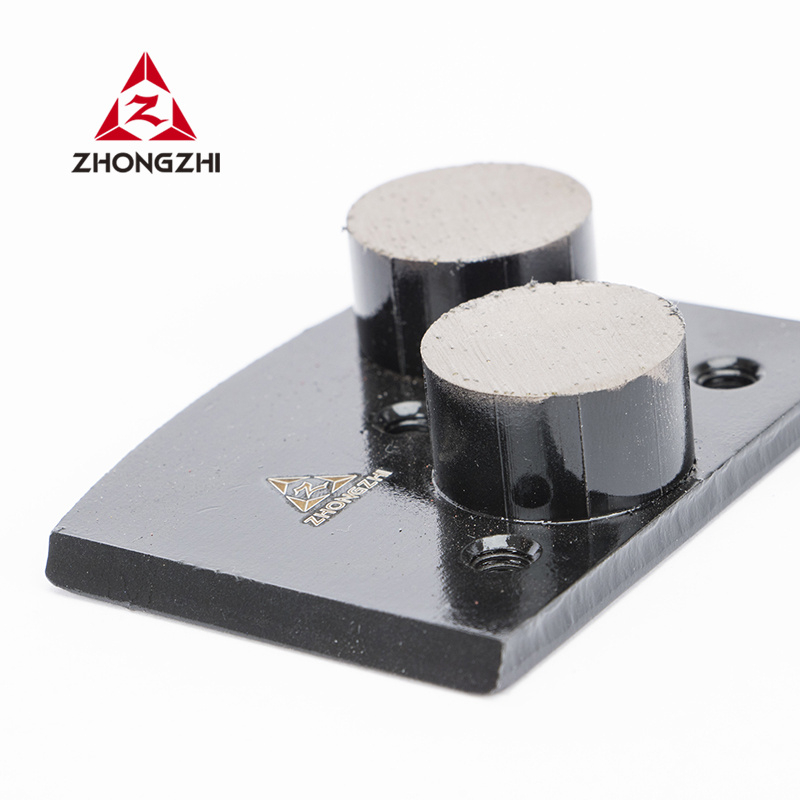 Double Segments Diamond Grinding Block for Concrete Polishing
