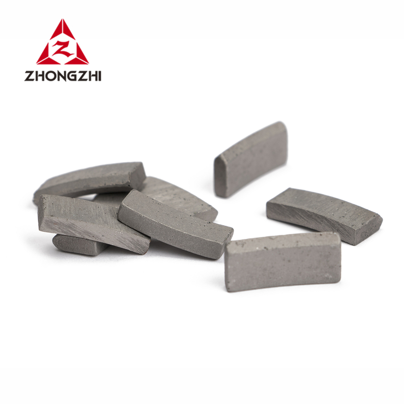 Roof Type diamond core drill bit segment for cutting reinforced concrete