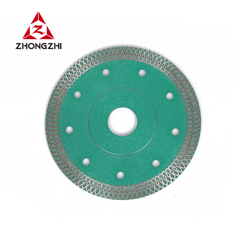 105mm-230mm Hot Press Super Thin Diamond Network Wave Saw Blade Tile Cutter For Cutting Creamic