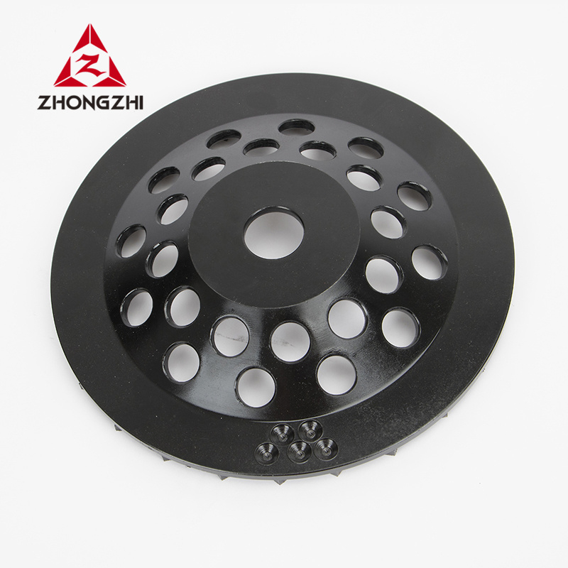Polish Segmented Turbo Concrete And Stone Diamond Grinding Cup Wheel