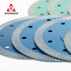105mm-230mm Hot Press Super Thin Diamond Network Wave Saw Blade Tile Cutter For Cutting Creamic