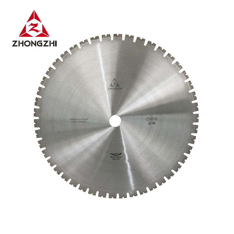High Effective Easy Operation Diamond Wall Saw Blade for Cutting Reinforced Concrete