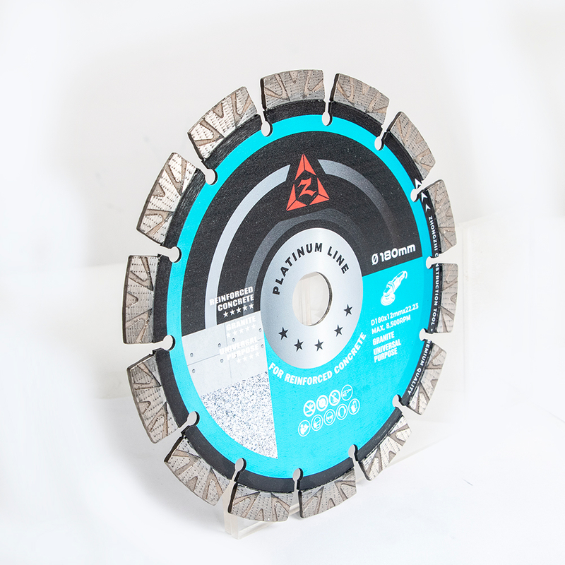 Arix Segment Diamond Saw Blades 180mm Diameter for Concrete Stone and Masonry Cutting