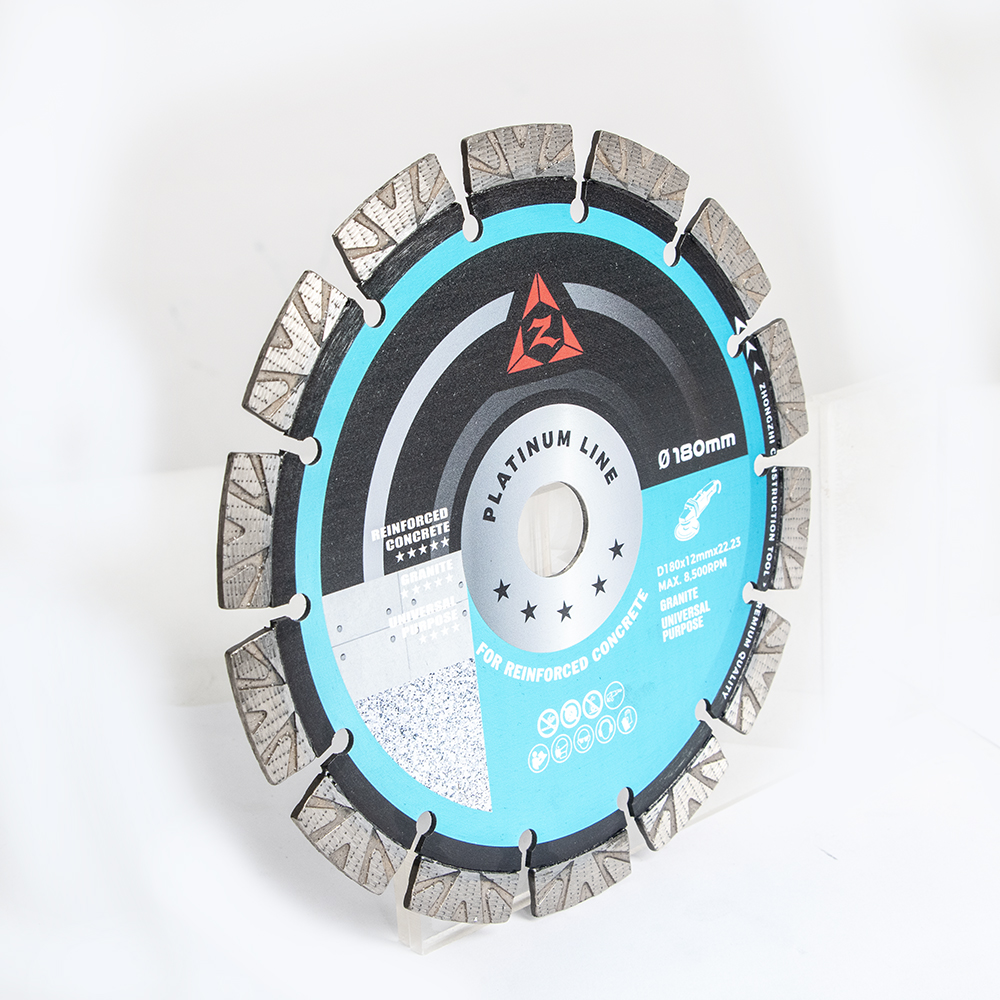 Arix Segment Diamond Saw Blades 180mm Diameter for Concrete Stone and Masonry Cutting