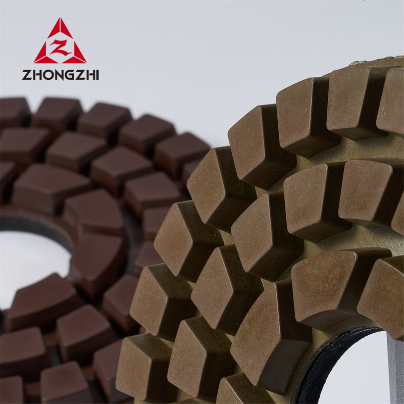  Diamond Tools Resin Grinding Pad for Granite Slabs Wet Polishing