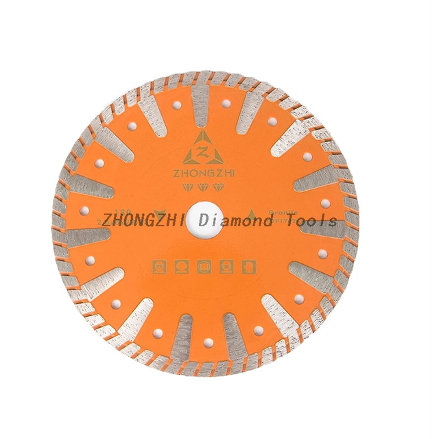Hot Press Diamond Turbo Saw Blade for Dry Cutting Granite