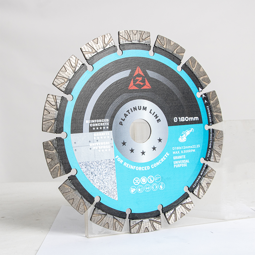 Arix Segment Diamond Saw Blades 180mm Diameter for Concrete Stone and Masonry Cutting