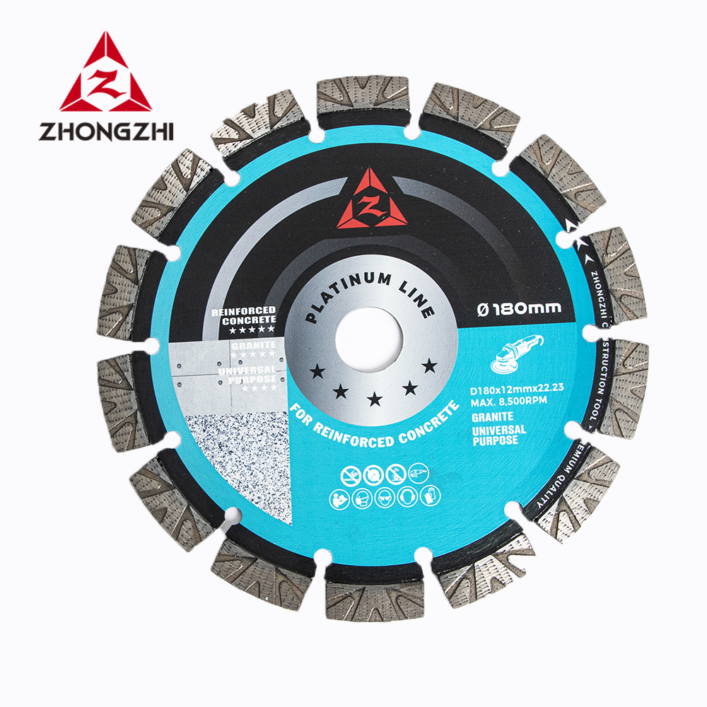 Arix Segment Diamond Saw Blades 180mm Diameter for Concrete Stone and Masonry Cutting