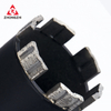 Diamond Core Drill Bits for Granite Marble Solid Block Stone Reinforced Concrete,Dry or Wet Drilling