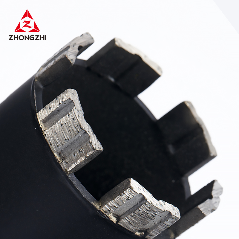 Diamond Core Drill Bits for Granite Marble Solid Block Stone Reinforced Concrete,Dry or Wet Drilling
