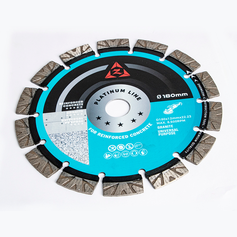 Arix Segment Diamond Saw Blades 180mm Diameter for Concrete Stone and Masonry Cutting