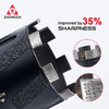 Diamond Core Drill Bits for Granite Marble Solid Block Stone Reinforced Concrete,Dry or Wet Drilling