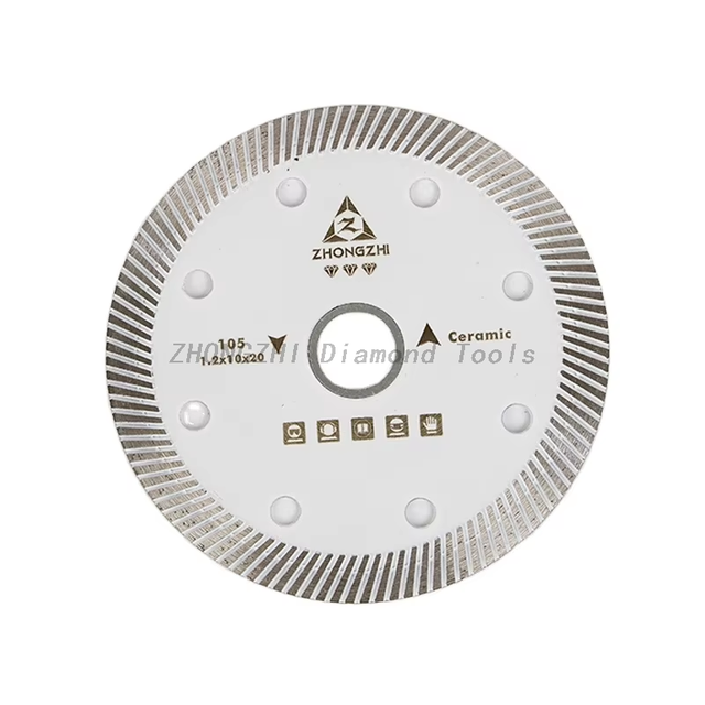 105mm Sharp Smooth Diamond Ceramic Porcelain Cutting Saw Blade